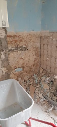 Badezimmer Abriss